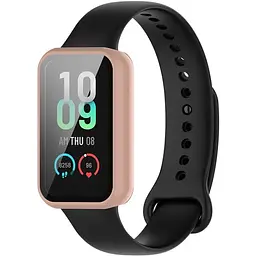 Чохол-накладка DK Пластик Gloss Glass Full Cover для Xiaomi Amazfit Band 7 (pink) - мініатюра 2