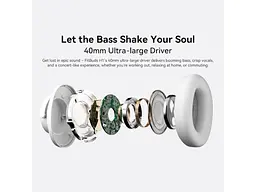 Навушники з мікрофоном Blackview FitBuds H1 White (6931548321323) - мініатюра 12