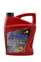 Автомобільна моторна олива Alpine Special F Plus 0W-30 5л - мініатюра 1