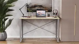 Письмовий стіл Ferrum-decor Серії Конект 75x120x60 сірий ДСП Дуб Сонома 16мм (FRD-104216) - мініатюра 6