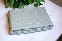 Турецьке вафельне покривало First Choice Sole 220x240 см Turquoise - мініатюра 4