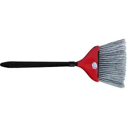 Віник Zambak Plastik №3 пластмасовий зі з'ємною ручкою 20х70 червоний (ZP-262r) - мініатюра 3