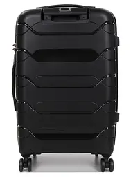 Валіза середня M поліпропілен Worldline Airtex 282 74л 64×41×26см Чорний - мініатюра 4