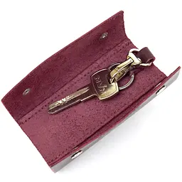Шкіряна ключниця GRANDE PELLE 5х11,2 см acs0025859 - мініатюра 3