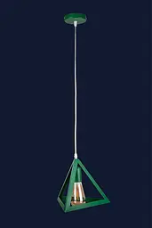Світильник підвісний Levistella 756PR220-1 GREEN, E27, метал, зелений, 220x220мм, стиль лофт - мініатюра 2