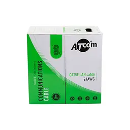Кабель мережевий Atcom FTP cat.5e Standart CCA 305 м (3801) - мініатюра 3