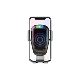 Універсальний автотримач Baseus Metal Gravity with technology Qi 10W (WXYL-B0A) - мініатюра 6