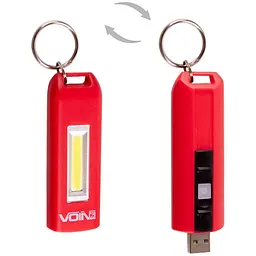 Ліхтарик-брелок Voin 0.5W-COB 100mAh (VL-92) - мініатюра 2