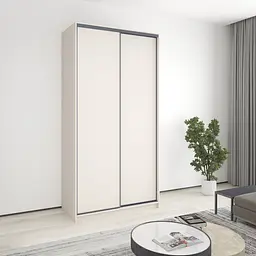 Шафа-купе дводверна MebelStar Баварія 2ДСП 120x60x240 см Кашемір (MBS-4387)