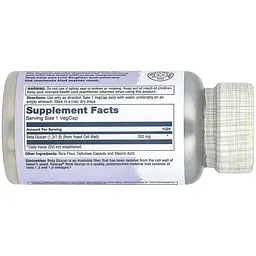 Бета-глюкан Solaray High Potency Beta Glucan 200 мг 30 веганських капсул - мініатюра 3
