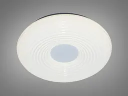 Люстра стельова LED Diasha Y2-17/400WHITE 52W, діаметр 40 см, білий, сучасний стиль для коридору, вітальні, спальні - мініатюра 2