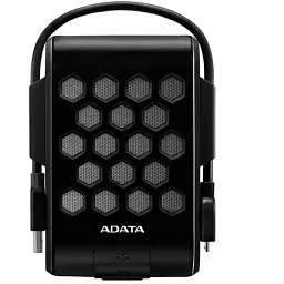 Зовнішній жорсткий диск Adata портативний USB 3.1 DashDrive Durable HD720 1TB 2.5" чорний