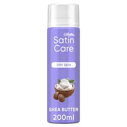 Гель для гоління Satin Care Shea Butter Silk Для сухої шкіри 200 мл (7702018012466)