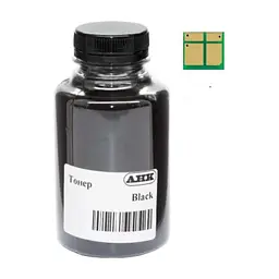 Тонер Canon T12 iR1333, 200г 7,20k +chip, Black AHK (50000951)