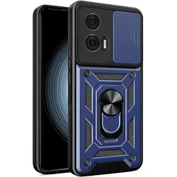 Чохол Ummi Camshield Serge Ring для Motorola Moto G24 / G04 Синій / Navy