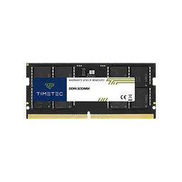 Оперативна пам'ять Timetec 16GB SODIMM DDR5 4800MHz (76TT48NUS1R8-16G) Б/В