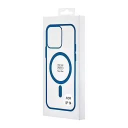 Чохол Color Edge with MagSafe iPhone 14 Navy Blue - мініатюра 2