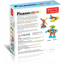 Конструктор Picasso Tiles Hedgehog Building Blocks Set 41 деталь (817338027384) - мініатюра 5