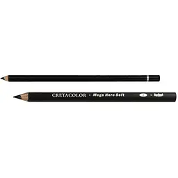 Олівець для рисунку Cretacolor MEGA Неро м’який - мініатюра 3