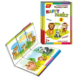 Логіка малюкам. Happy Family 2 (9786178595128)