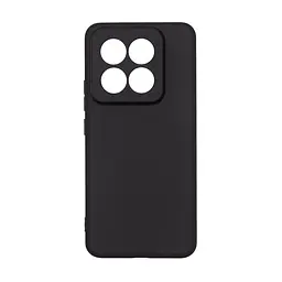 Чехол-накладка для смартфона Xiaomi 14 Pro, противоударный, силиконовый, термополиуретановый (ТПУ), с защитой камеры и корпуса, черный, защита всего корпуса, ArmorStandart (ARM72981)