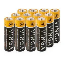Батарейка AA LR6 Alkaline 12pcs Blister Vinga (VJABAA12) - мініатюра 2
