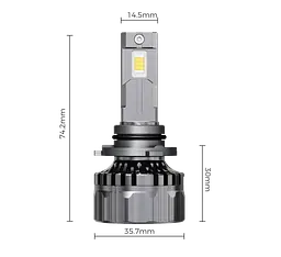 Комплект світлодіодних ламп Infolight M1 9006 55W - мініатюра 3