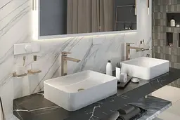 Донний клапан для умивальника Hansgrohe без переливу brushed bronze 50001140 - мініатюра 3