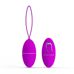 Віброяйце Pretty Love Joanne Vibrating Egg Purple - мініатюра 3