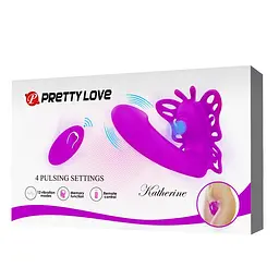 Вібратор Pretty Love Katherine 10.9 см фіолетовий - мініатюра 8