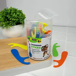 Дитячі флосери Prokudent Junior 6+, невощені, 32 шт