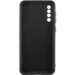 Чохол TPU GETMAN Liquid Silk Full Camera для Samsung Galaxy A50 (A505F) / A50s / A30s Чорний / Black - мініатюра 2