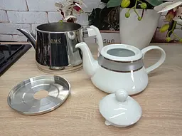 Двоярусний чайник O.M.S. Collection 8025 (1/2,2 л.) - мініатюра 5