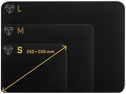 Килимок для мишi Yenkee YPM 25 Gaming pad SPEED TOP S (7090591) - мініатюра 4