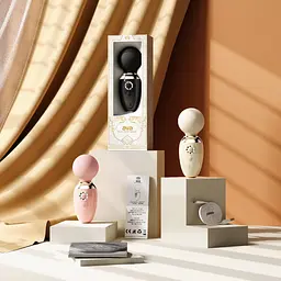 Вібратора для клітора Zalo Ava Ivory 8.9 см чорний - мініатюра 10
