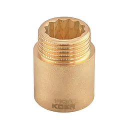 Подовжувач Koer Kf.E10-30.Wn - 1"-30мм без нікелю KR5672 - мініатюра 2
