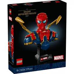 Конструктор LEGO Marvel Super Heroes Погруддя Залізної Людини-Павука 379 деталей (76326)