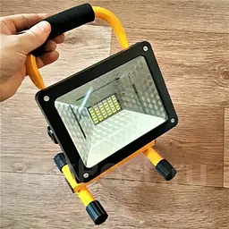 Кемпінговий ліхтар прожектор W805 Led 18650 100W - мініатюра 2