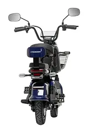 Електроскутер Двомісний Crosser CR2 (800W, 60V, 24Ah, графенові АБК) Синій - мініатюра 6