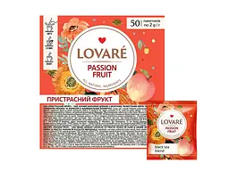 Чай LOVARE 50 пакетиків Пристрасні фрукти 2г