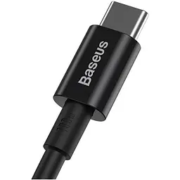 Кабель Baseus Superior Series Fast Charging USB-C to USB-C 100W 1m Black (CATYS-B01) [77818] - мініатюра 3