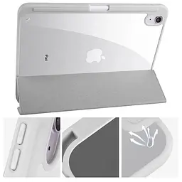 Чохол-книжка BeCover Soft Edge з кріпленням Apple Pencil для Apple iPad 10.9" 2022/2024 /iPad (709236) - мініатюра 5