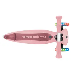Самокат Globber Go Up Active Lights 360 колеса світяться до 20/50кг від 1 року пастельно-рожевий (749-310) - мініатюра 10