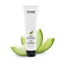 Їстівний лубрикант Nuei Inlube Диня (100 мл). Водна основа, для орального сексу та соковитих ігор