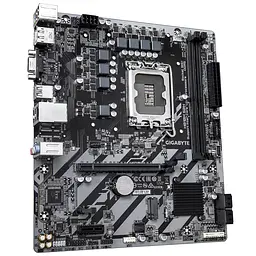 Материнська плата Gigabyte H810M S2H s1851 H810 2xDDR5 HDMI DP D-Sub mATX - мініатюра 2