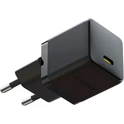 Мережевий зарядний пристрій Baseus Palm Fast Charger 20W + Cable USB-C to Lightning 20W 1m Black (E0116401) [168065] - мініатюра 2