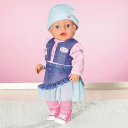Лялька Baby Born Джинсовий стиль крихітки (836385) - мініатюра 3