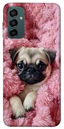 TPU чохол Demsky Мопс у ніжностях для Samsung Galaxy M14 5G