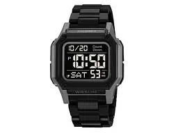 Наручний годинник чоловічий 2264BKGYBK Black-Grey-Black Skmei acs0030088 - мініатюра 2
