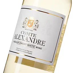 Вино Comte Alexandre, біле, напівсолодке, 0,75 л - мініатюра 5